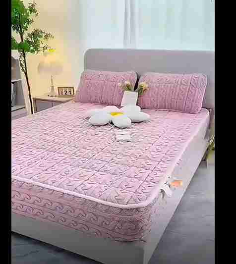 Thickened Milk Velvet Mattress Covers,Mattress Protective Cover