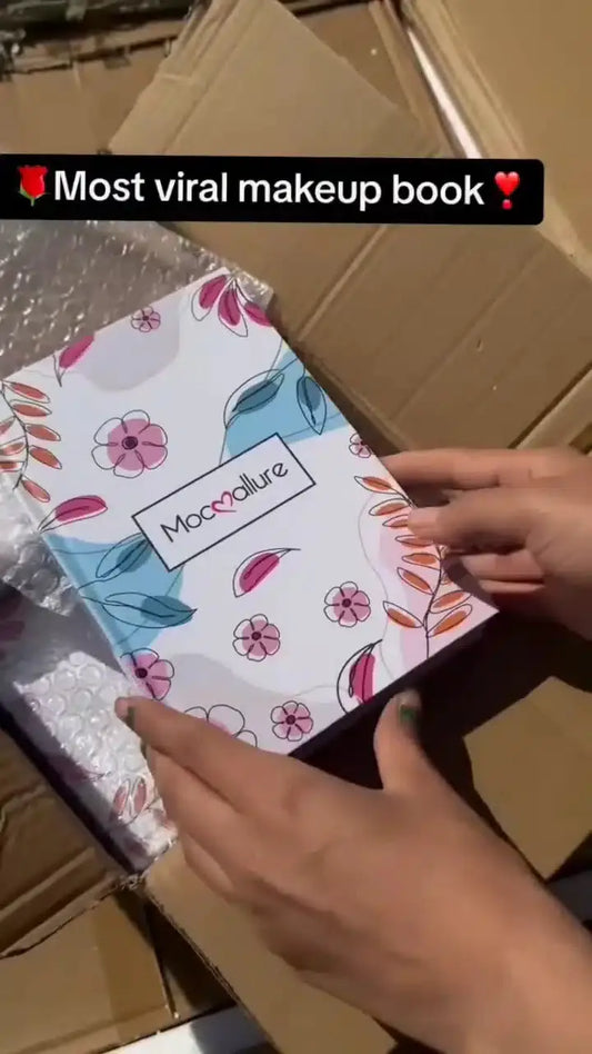 All-in-One Floral Makeup Book