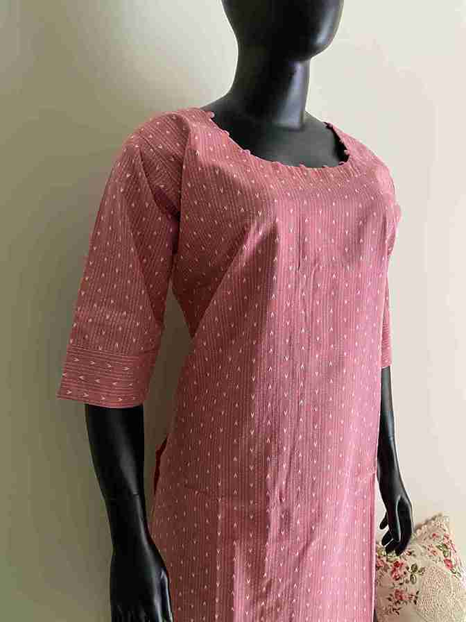 Stylish Color Cotton Kurta Set
