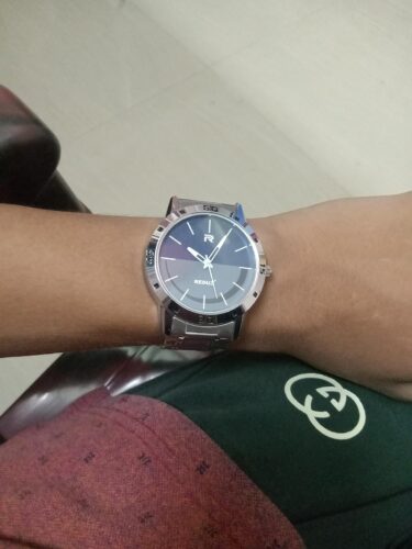 Analog Blue-Grey Dial Men’s Watch photo review